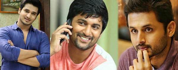 star heroes,nani,nithiin,nikhil,ekkadiki pothavu chinnavada,tollywood  స్టార్‌ రేసులోకి దూసుకెళుతున్న హీరోలు! 